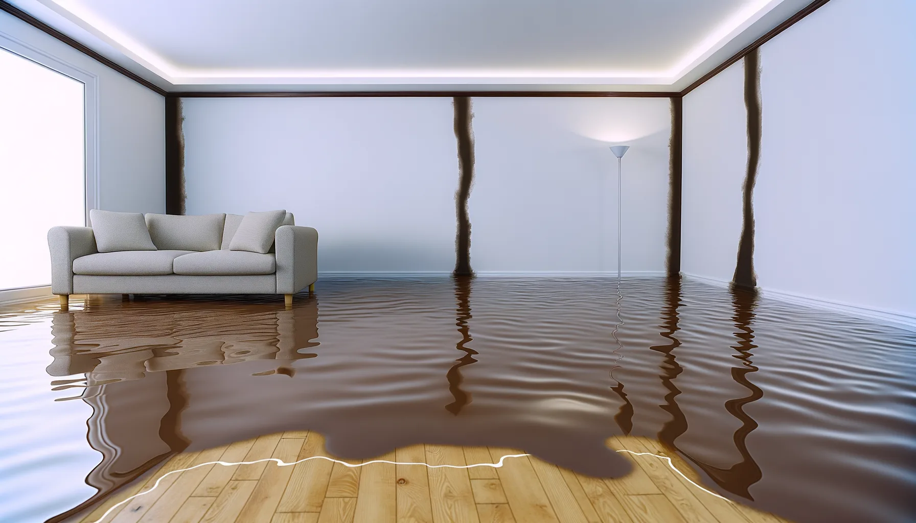 Kitchen Water Damage